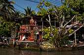 The traditional 'House of the Spirit'. Every Thai house has a house of spirits, the house is made for the spirit of the land, it calms the spirit and assure good blessings for the owner of the house. 